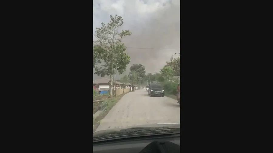 Watch: Indonesia's Marapi volcano erupts, sends ash into surrounding towns