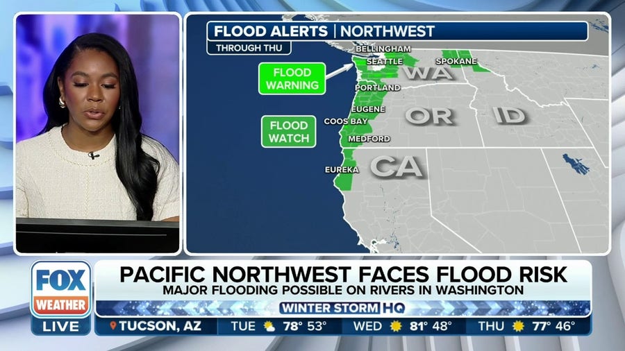 Pacific Northwest facing dangerous flood threat
