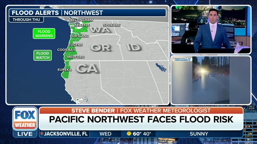 Pacific Northwest faces flood threat