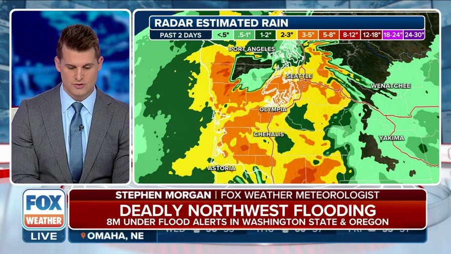 Deadly flooding strikes the Pacific Northwest