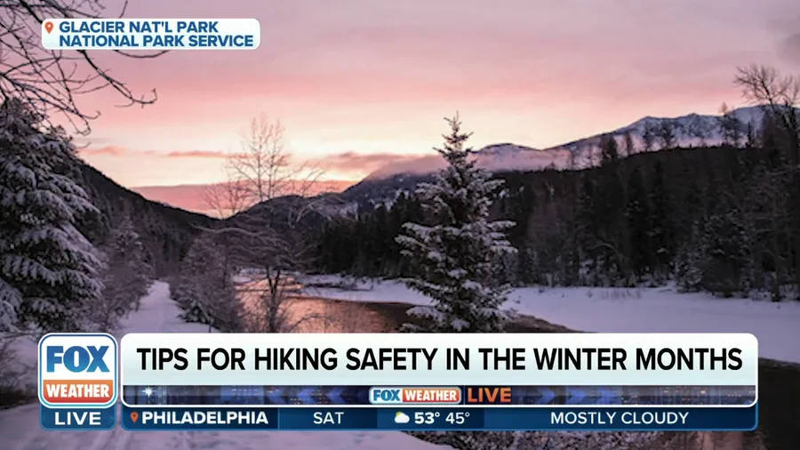 Tips for hiking safety in the winter months