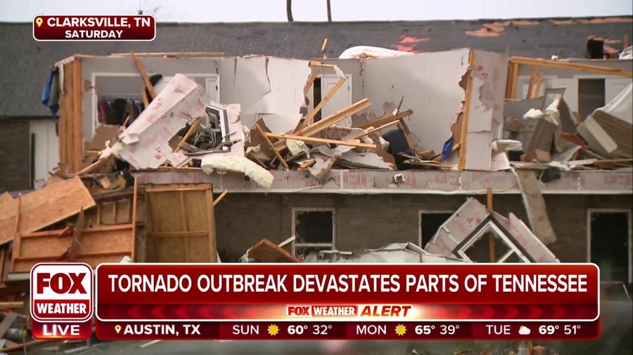 Deadly tornado outbreak devastates parts of Tennessee