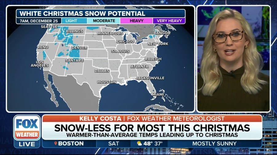 White Christmas Becoming Less Likely For Most Americans | Latest ...