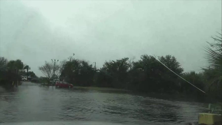 Major coastal flooding inundates Charleston, South Carolina