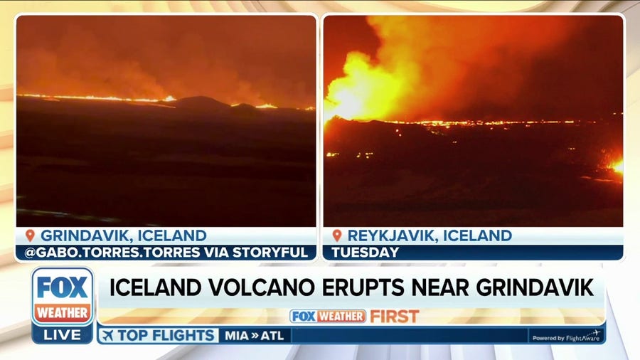 Iceland Volcano Eruption Begins To Weaken | Latest Weather Clips | FOX ...