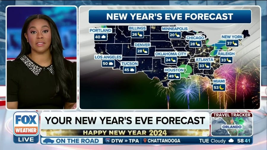 First look: New Year's Eve forecast
