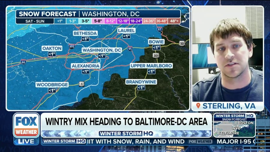 DC metro expected to miss brunt of winter storm