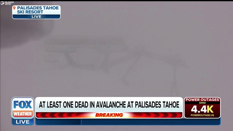 One dead after avalanche at Palisades Tahoe ski resort