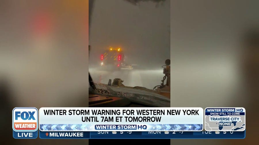 Blizzard conditions likely near Buffalo, New York