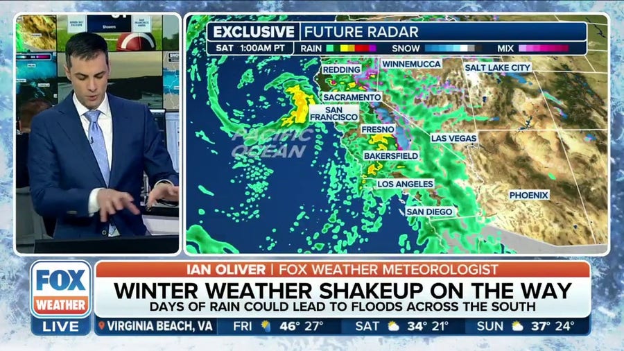Series of stormf crash the West through the weekend