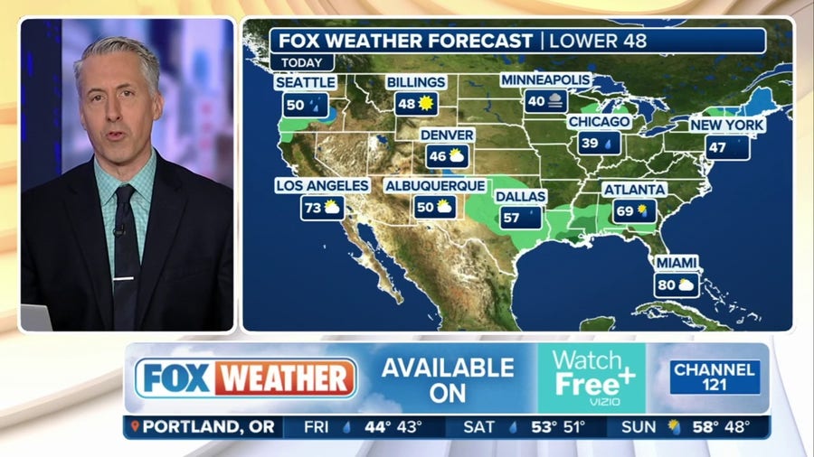 Weather in America: January 26, 2024