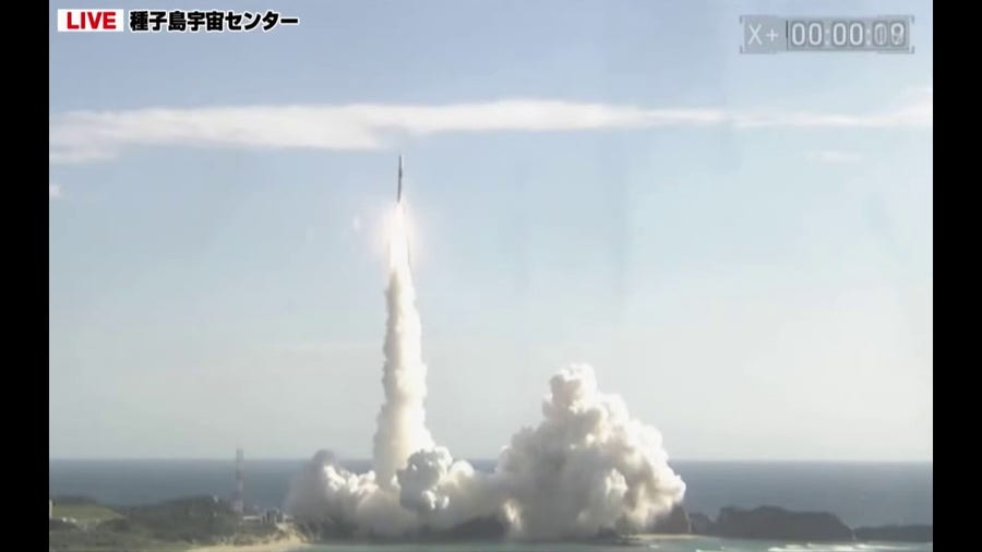 Japan SLIM Moon lander launches on H-IIA rocket