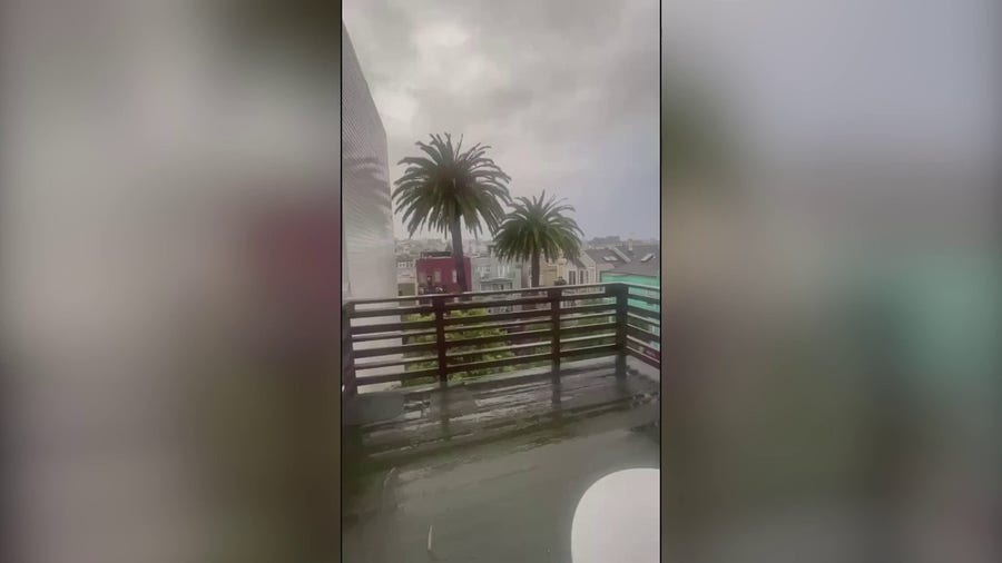 Atmospheric River Brings Strong Winds, Rain To San Francisco | Latest ...