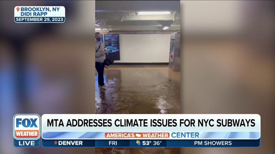 New York City works to combat weather extremes at subway stations