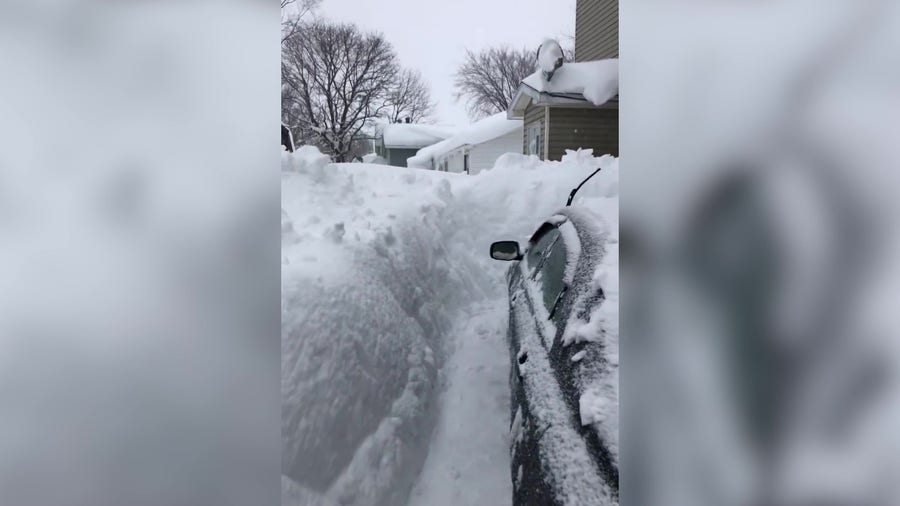 5 feet of snow buries parts of Nova Scotia