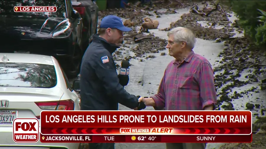 'We've been trapped': Hundreds of landslides cover roads with debris, severely damage homes in Los Angeles area