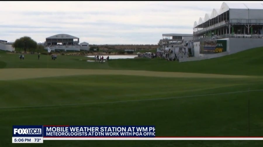 Weather conditions checked throughout WM Phoenix Open