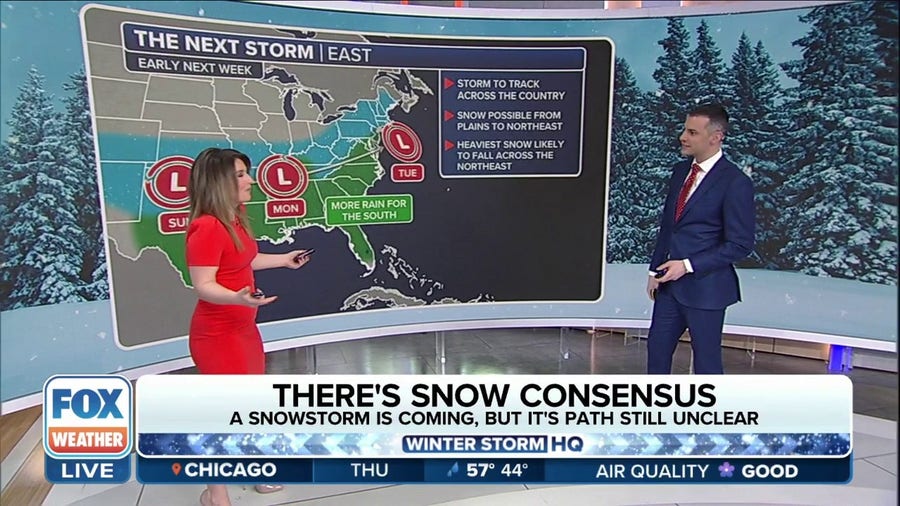 Northeast could see several inches of snow next week