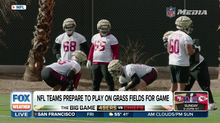 NFL teams prepare for Sunday's big game