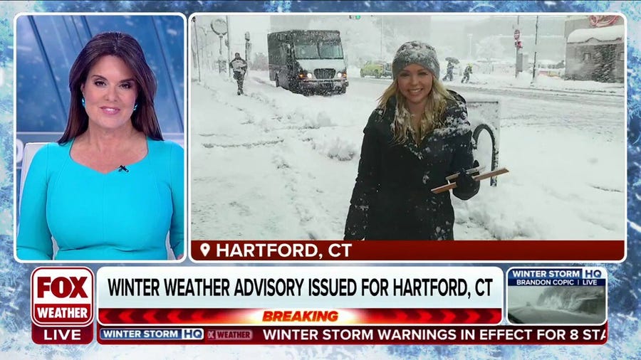 Winter Weather Advisory issued for Hartford, Connecticut