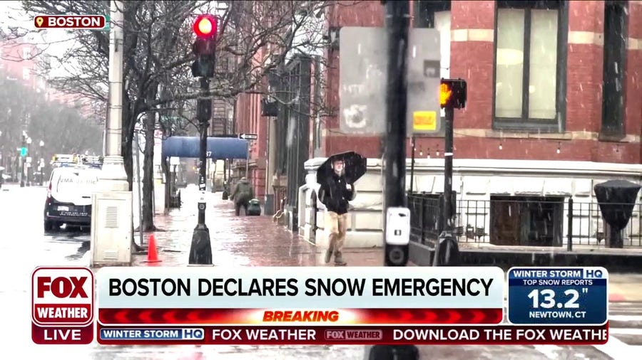 Boston snow emergency to end at 4 p.m. Tuesday