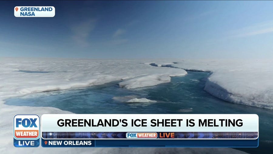 Greenland is turning green