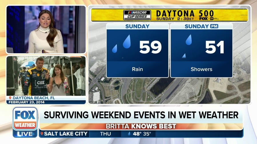Rain could ruin Sunday's Daytona 500