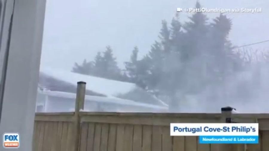 Heavy snows pummel Canada's Maritimes for second time this month