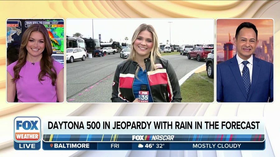 Daytona 500 in jeopardy with rain in the forecast
