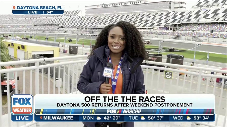 Daytona 500 set for Monday after rain postponed weekend NASCAR races
