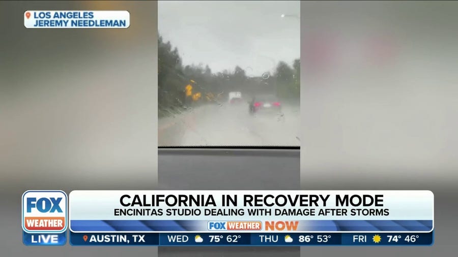 California in clean-up mode after back-to-back atmospheric river events