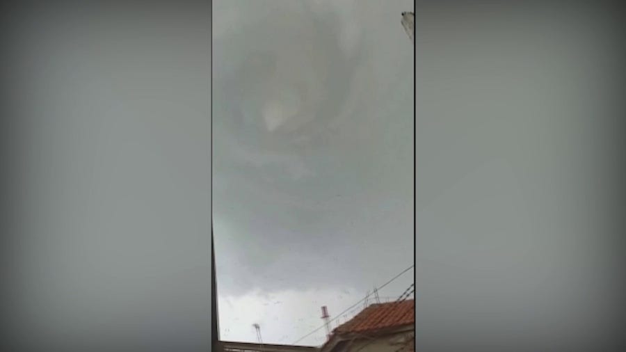 Tornado spotted in Indonesia's West Java