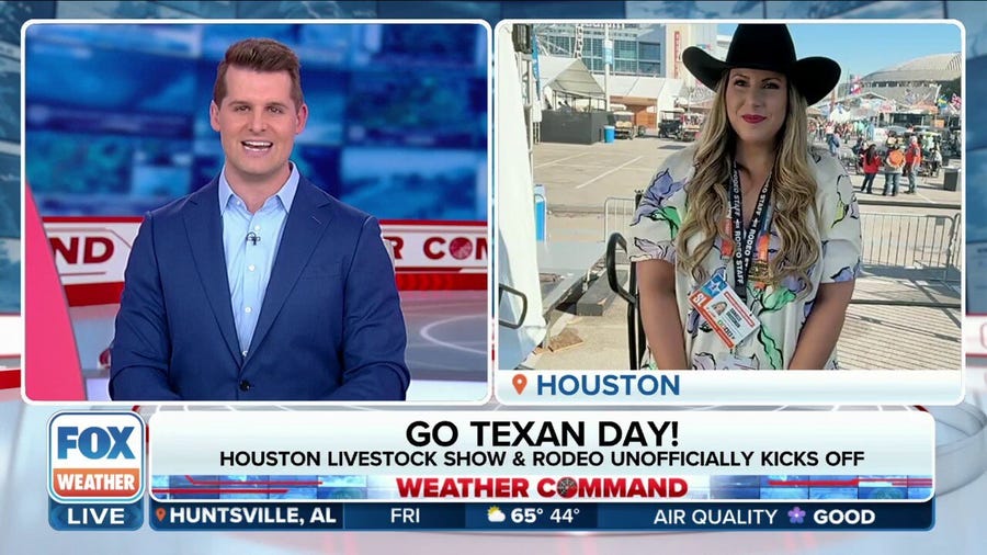 Go Texan Day! Weather sparkles ahead of Houston Livestock Show and Rodeo
