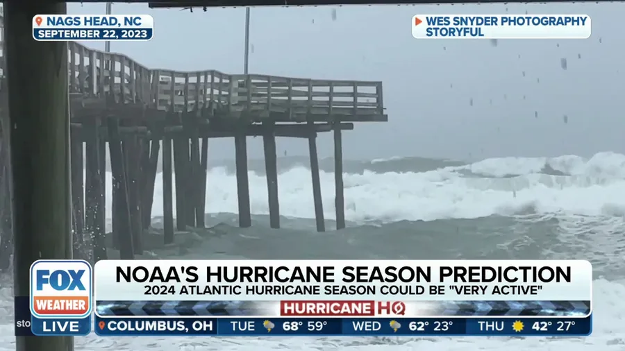 2024 Atlantic hurricane season could be 'very active,' scientist says