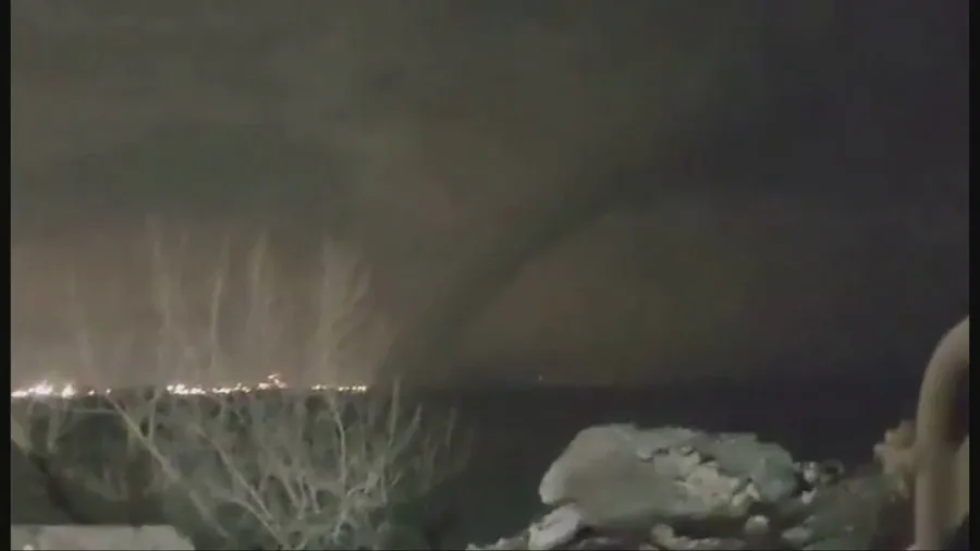Watch: Video shows tornado near Gary, Indiana