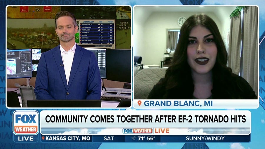 Community comes together after EF-2 tornado hits Grand Blanc, MI