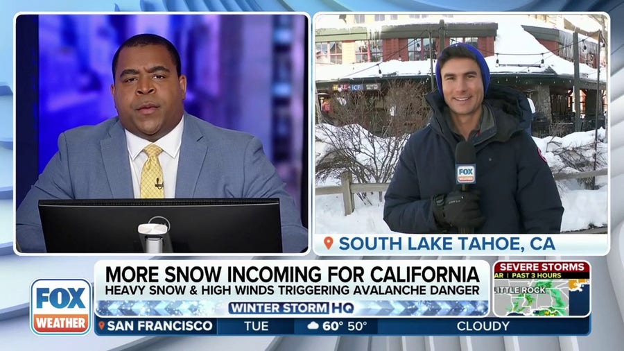 More snow coming for California following epic blizzard