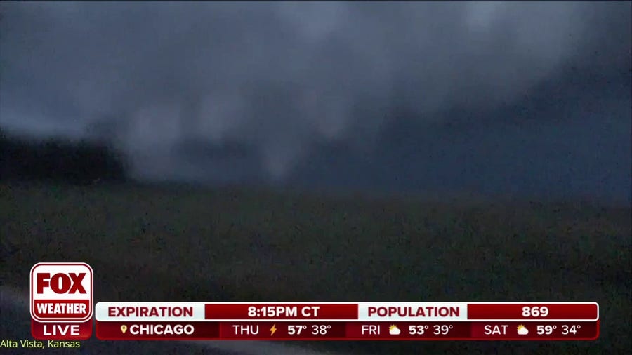 Tornado caught on video by FOX Weather Storm Tracker