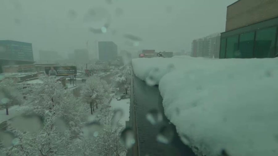 Watch: Time-lapse video of biggest storm in years to hit Denver