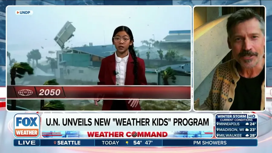 UN launches new 'Weather kids' program