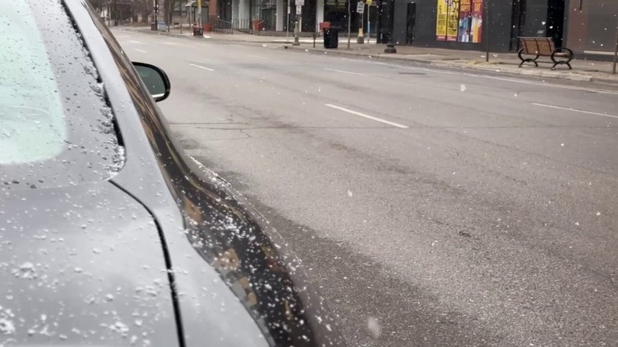 Watch: Snow begins to fall in Minneapolis