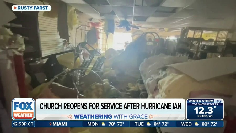Weathering With Grace: Florida church destroyed during Hurricane Ian rebuilds