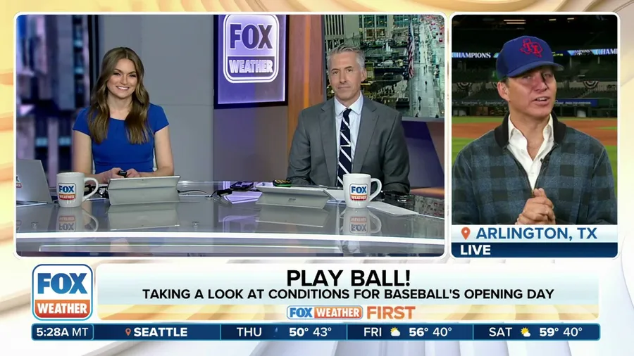 Play ball! Taking a look at conditions for MLB's Opening Day