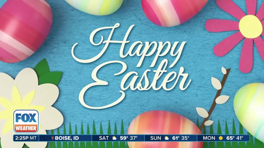 Easter weekend video forecast