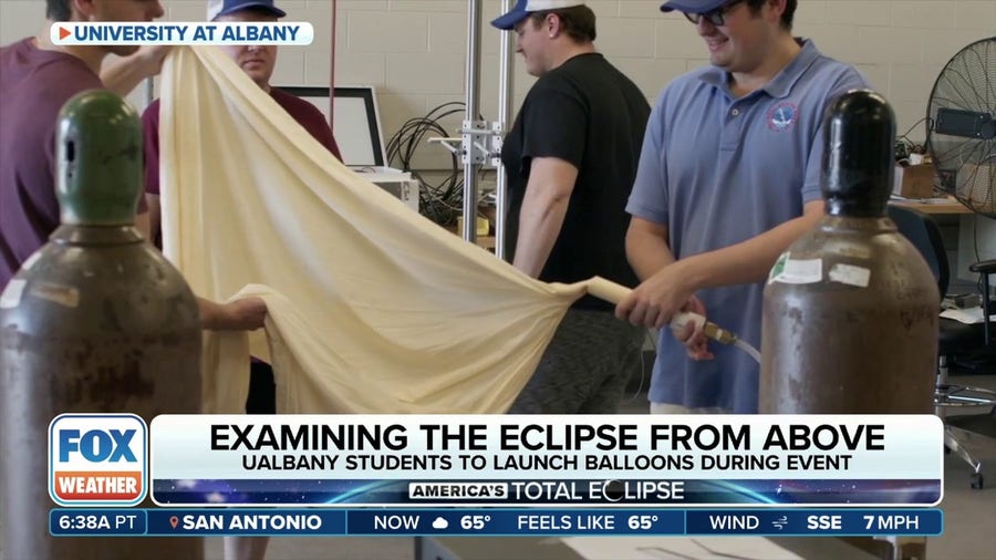 Weather balloons to collect valuable data during total solar eclipse on April 8