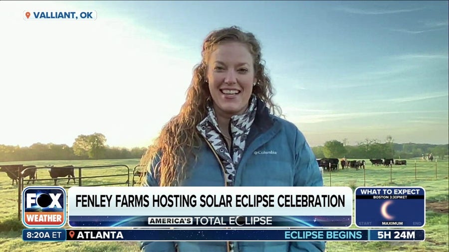 Oklahoma farm hosts total solar eclipse camp out