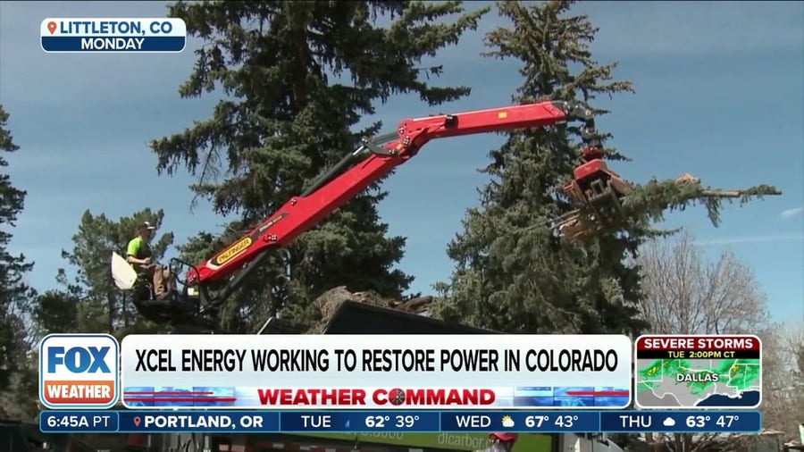 Work continues to restore power in Colorado after 90+ mph winds over the weekend