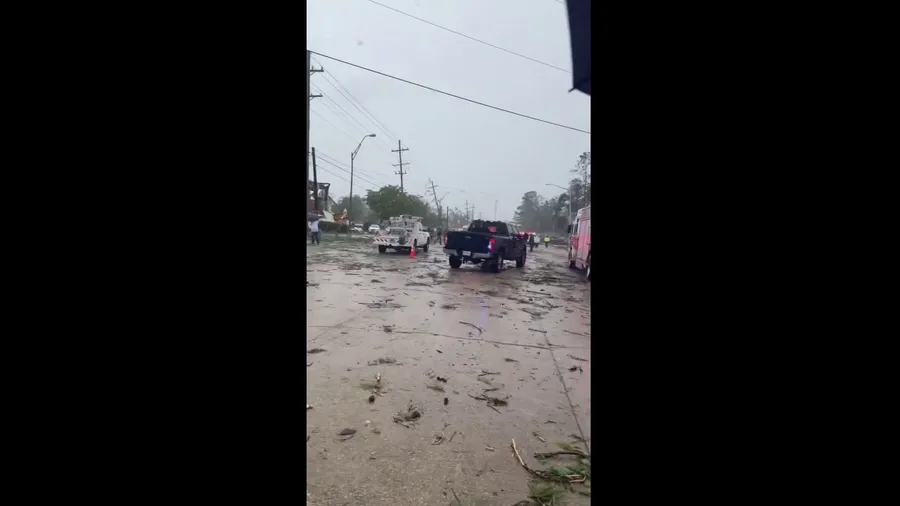 Watch: Likely tornado leaves behind significant damage in Slidell, Louisiana