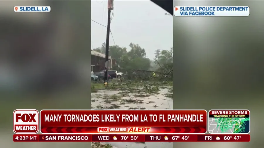 Tornado causes 'catastrophic damage' in Slidell, Louisiana