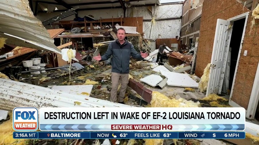 Slidell begins cleanup after EF-2 tornado slams Louisiana